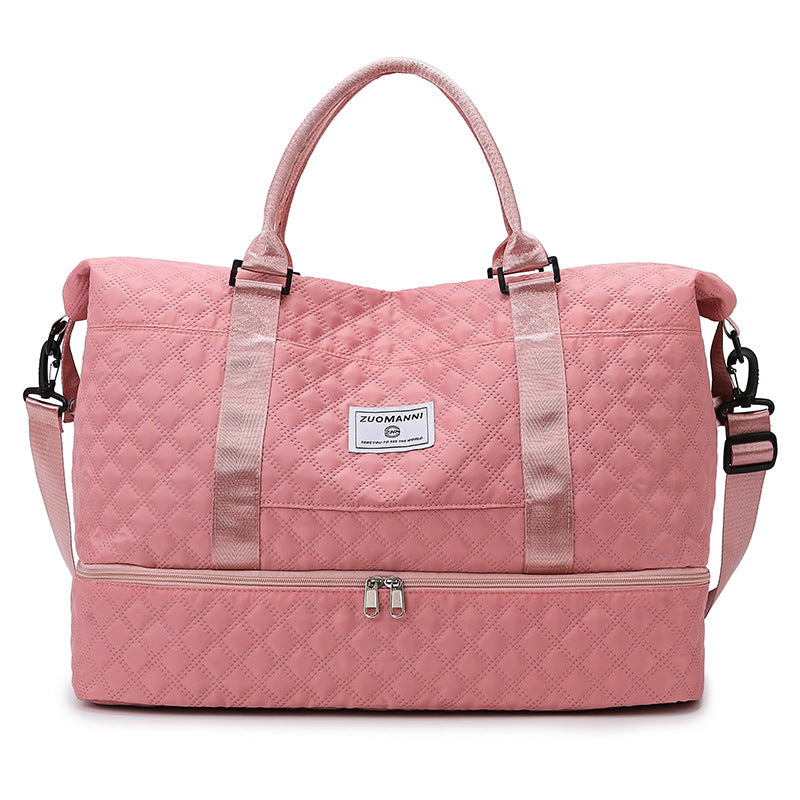 Stylish Quilted Travel Duffel Stornfield