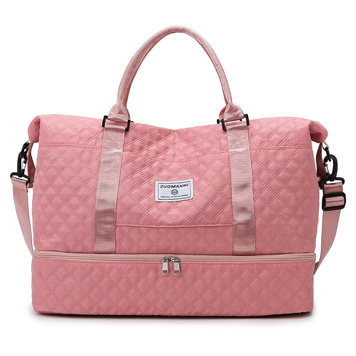 Stylish Quilted Travel Duffel Stornfield