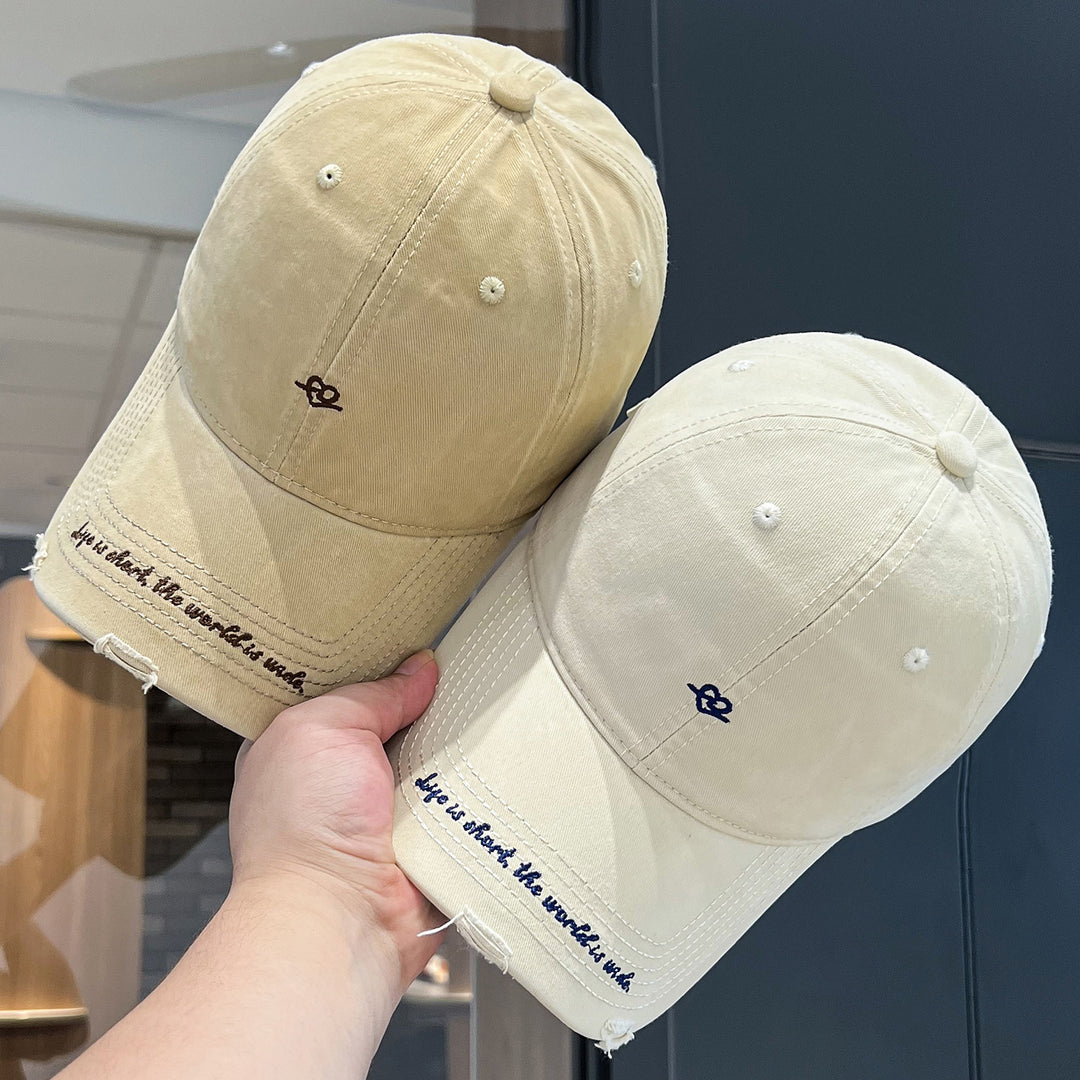 Women's Distressed Vintage Style Baseball Cap Stornfield