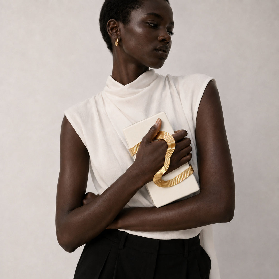 Elegant Structured Evening Clutch