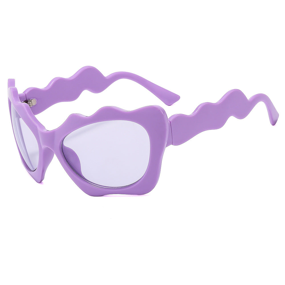 Ladies sunglasses in creative wave design Stornfield