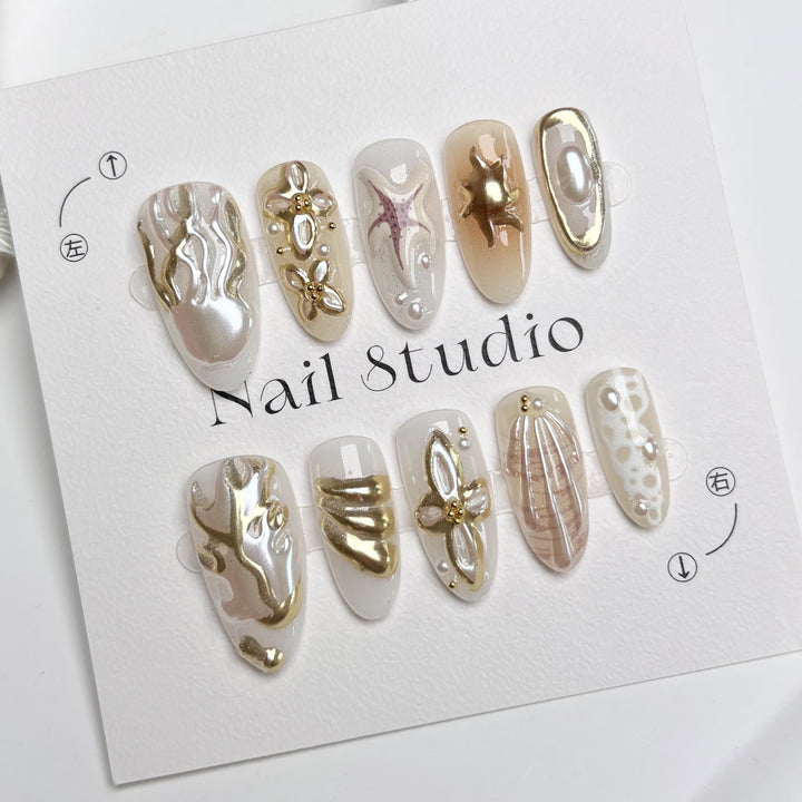 Decorative Press-On Nail Collection