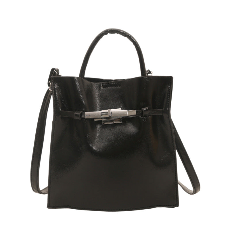 Elegant Structured Leather Handbag