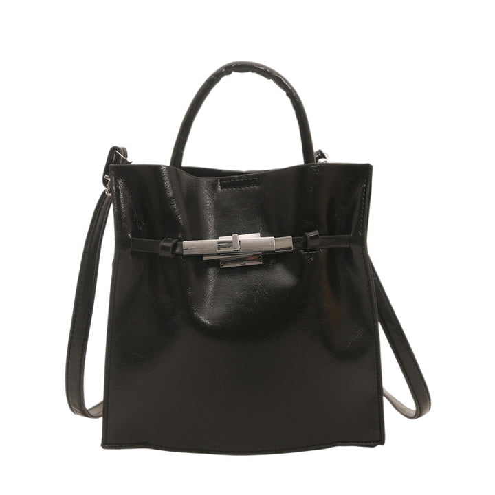 Elegant Structured Leather Handbag