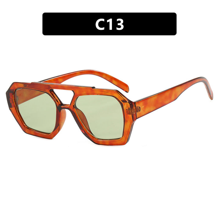 Ladies stylish sunglasses in distinctive octagonal design Stornfield