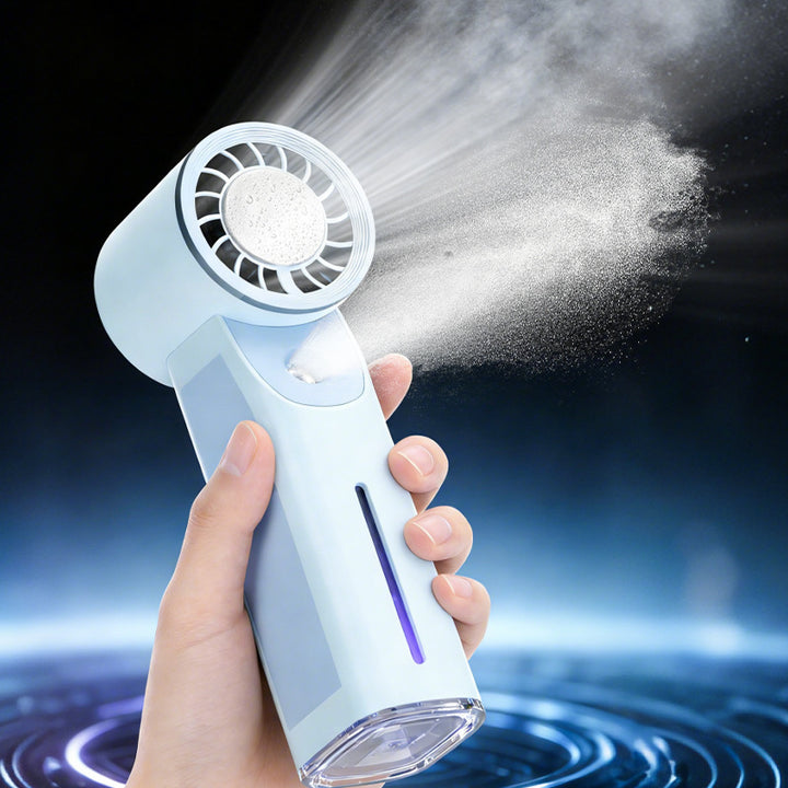 Women's Portable Battery Handheld Fan with Variable Speed Control Stornfield