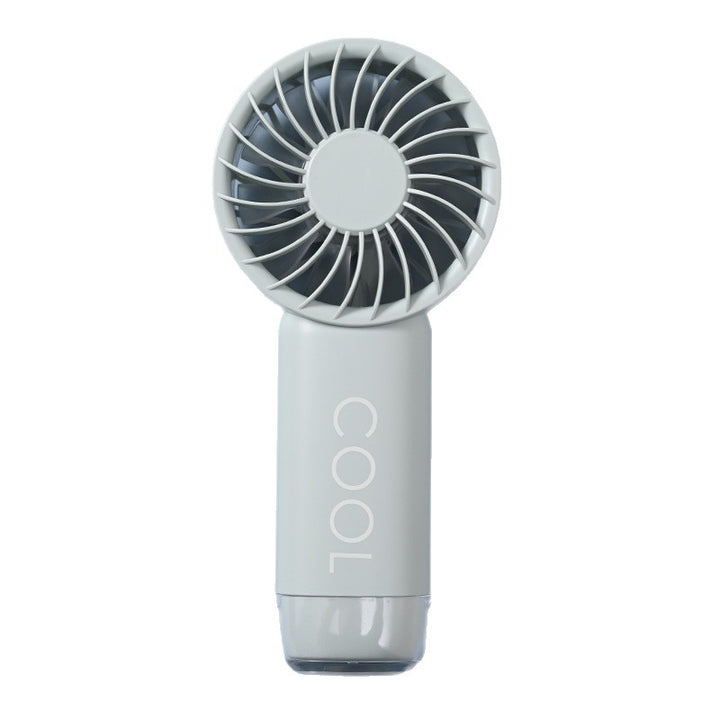 Unisex mini portable hand fan with rechargeable battery and quiet motor Stornfield