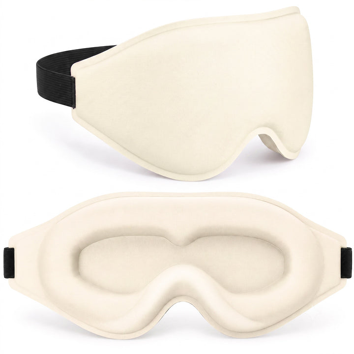 Contoured Sculpted Memory Foam Sleep Mask Stornfield