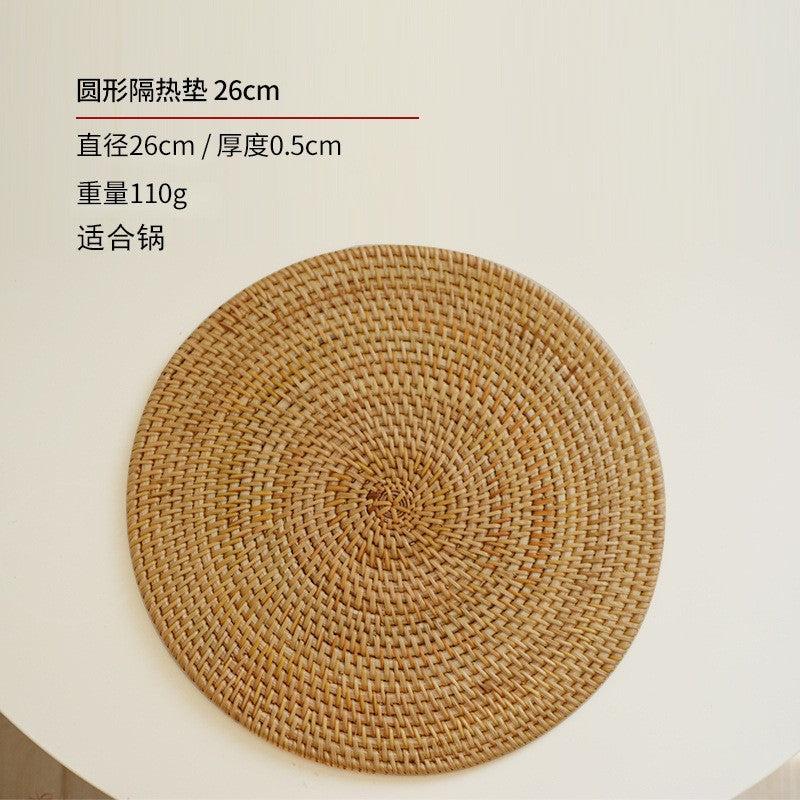 Ladies stylish handmade coaster from natural material Stornfield