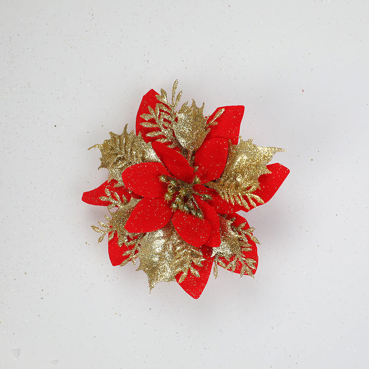 Decorative Glittering Floral Pin Stornfield