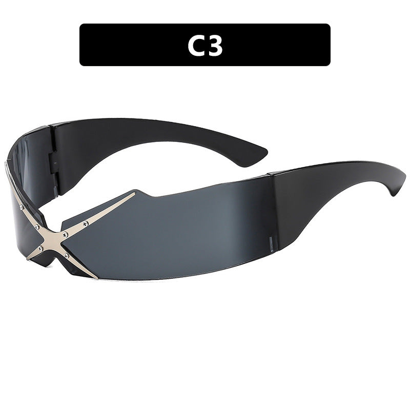 Ladies futuristic sports sunglasses Stornfield