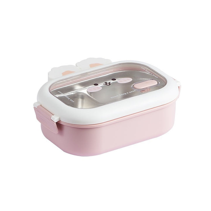 Cute Animal Design Multi-Compartment Bento Box