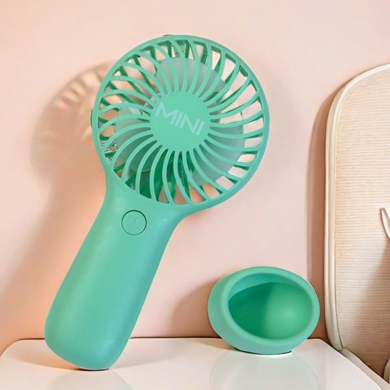 Women Portable Mini Handheld Fan with Ergonomic Design Stornfield
