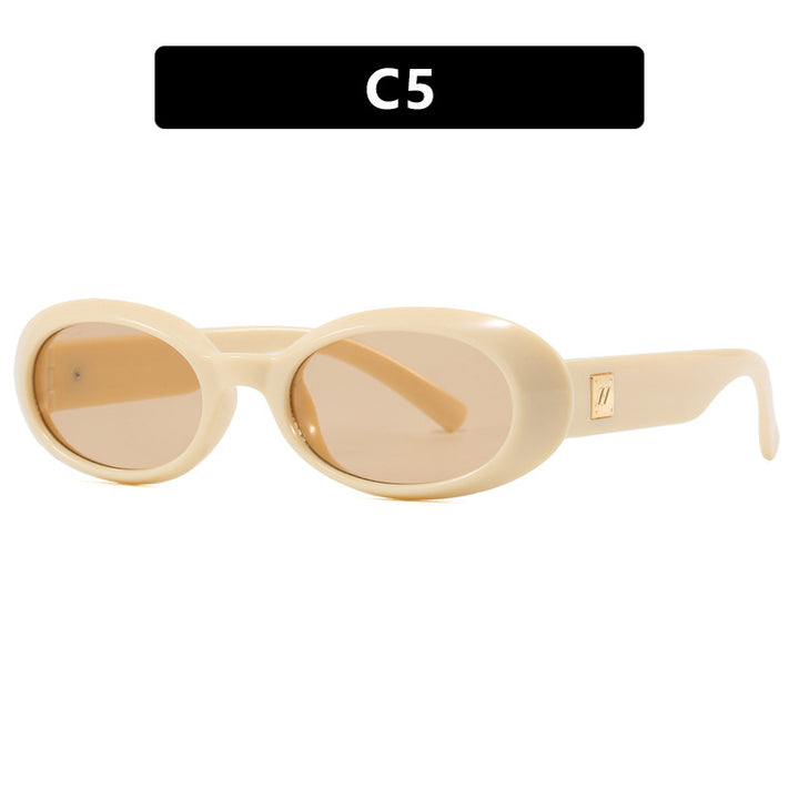 Ladies exclusive sunglasses in elegant oval design Stornfield