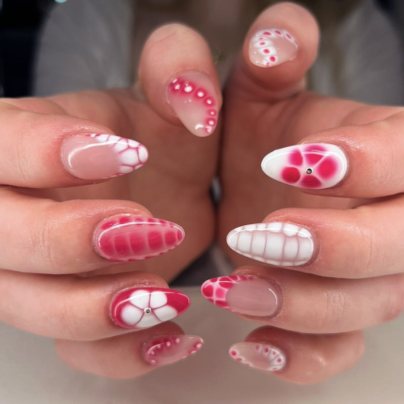 Artistically designed nail extensions in modern design Stornfield