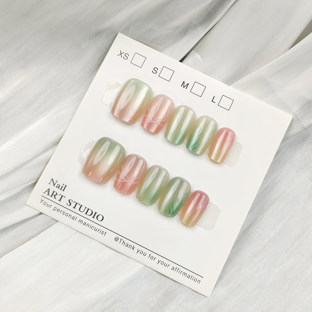 Artificial nails with Elegant Ombre Design Stornfield
