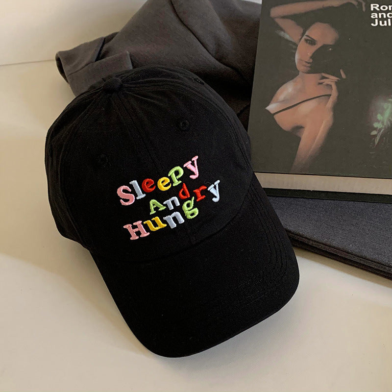 Women's Relaxed Cotton Baseball Cap with Playful Embroidery Stornfield