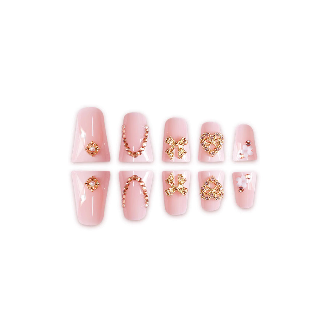Decorative Rhinestone Nail Extensions Stornfield