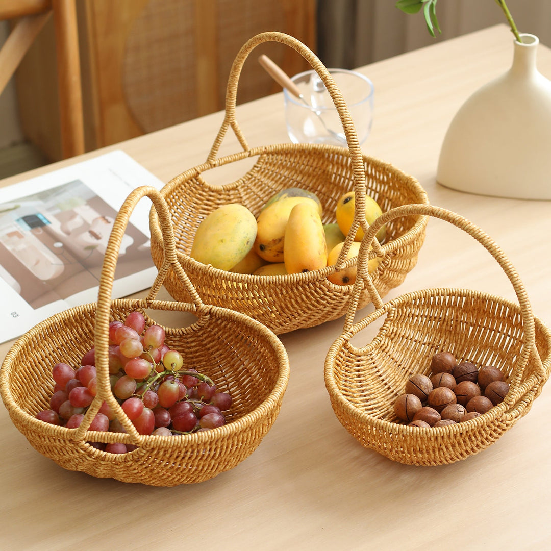 Handwoven Decorative Carrying Basket Stornfield