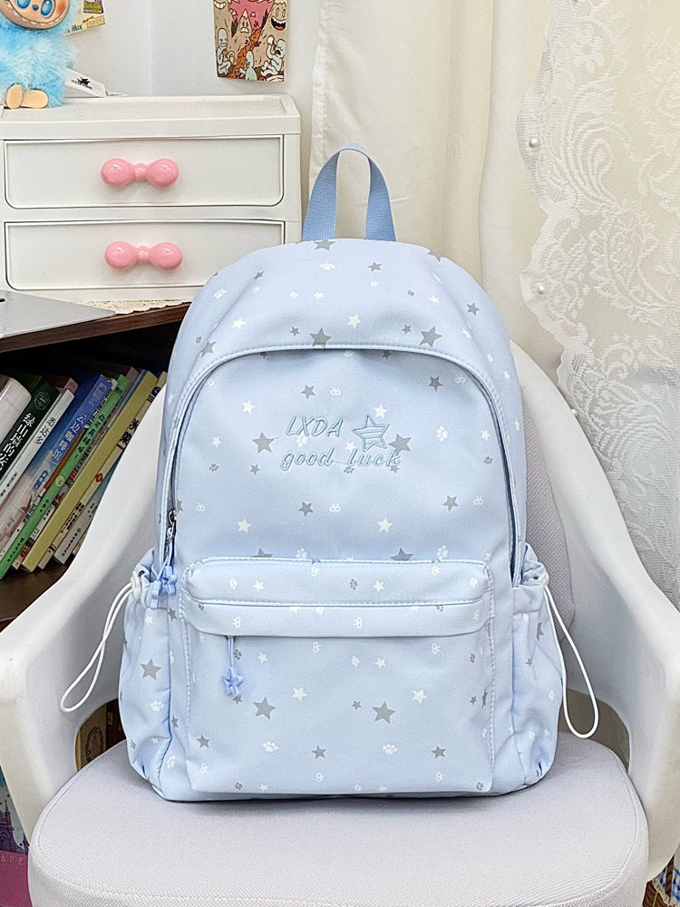 Star Patterned School Backpack Stornfield