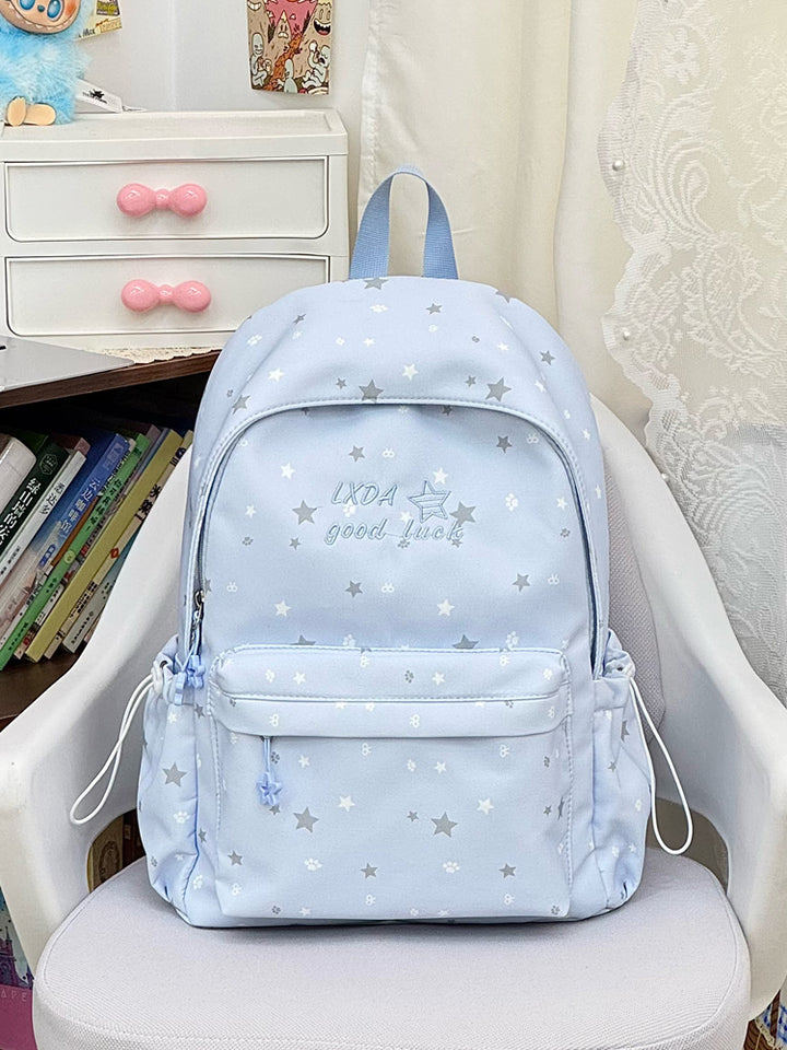 Star Patterned School Backpack Stornfield
