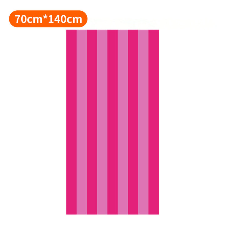Beach towel with tropical flamingo pattern Stornfield