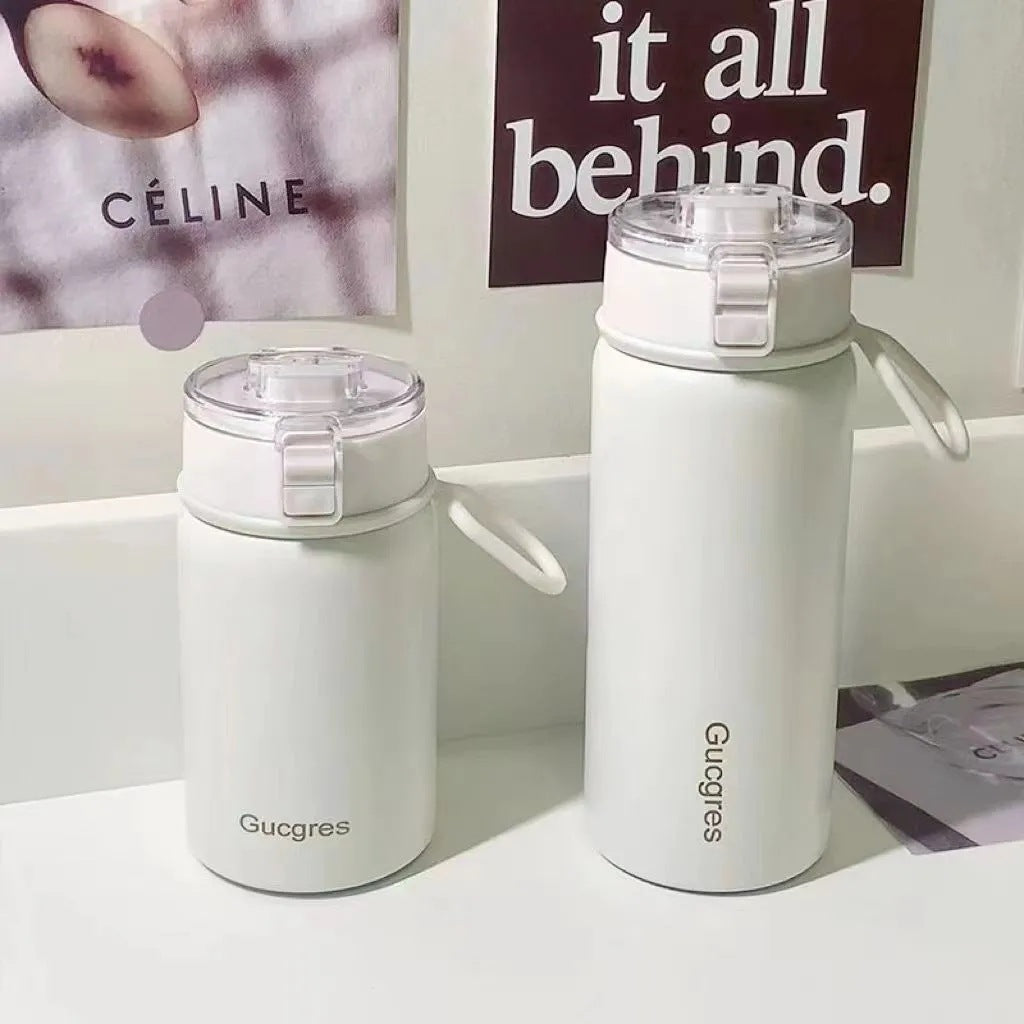 Women's vacuum flask with practical flip top and ergonomic design Stornfield