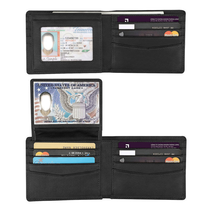 RFID-Blocking Leather Wallet Stornfield