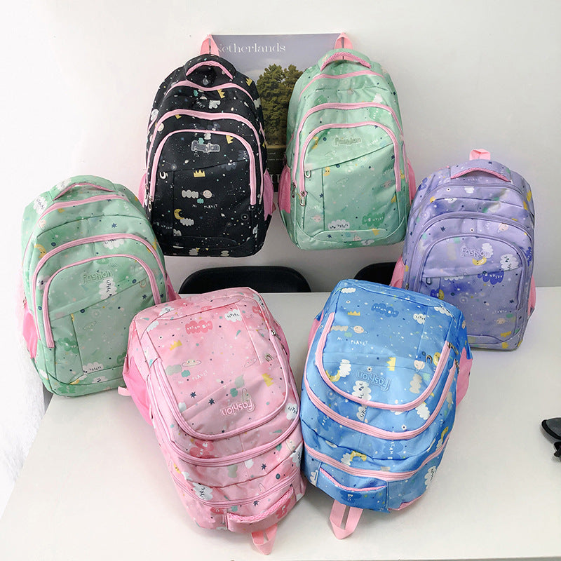 School backpack with creative space design and practical compartments Stornfield