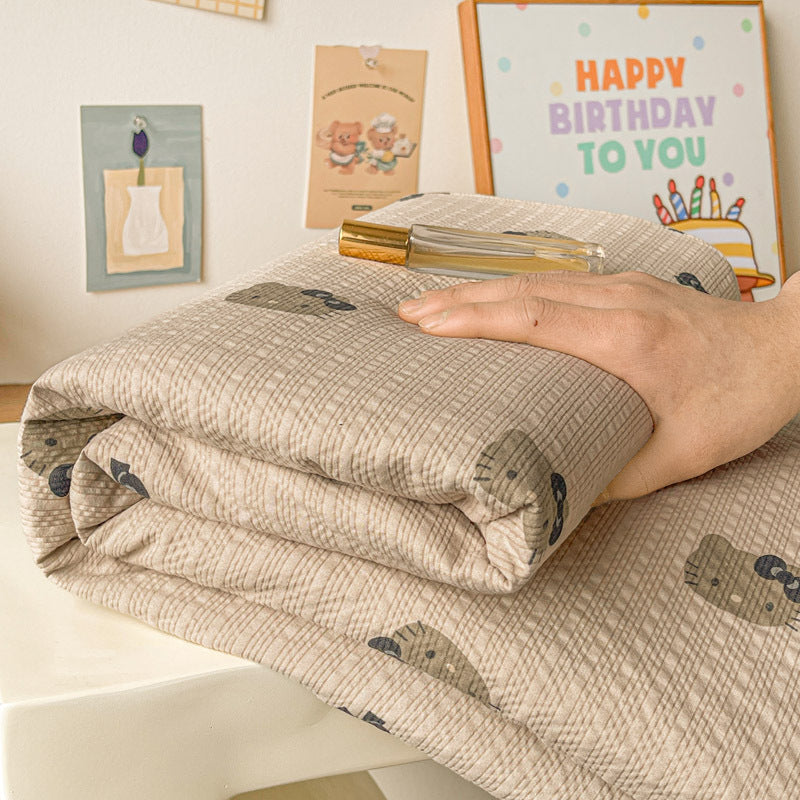 Reversible Playful Baby Quilt