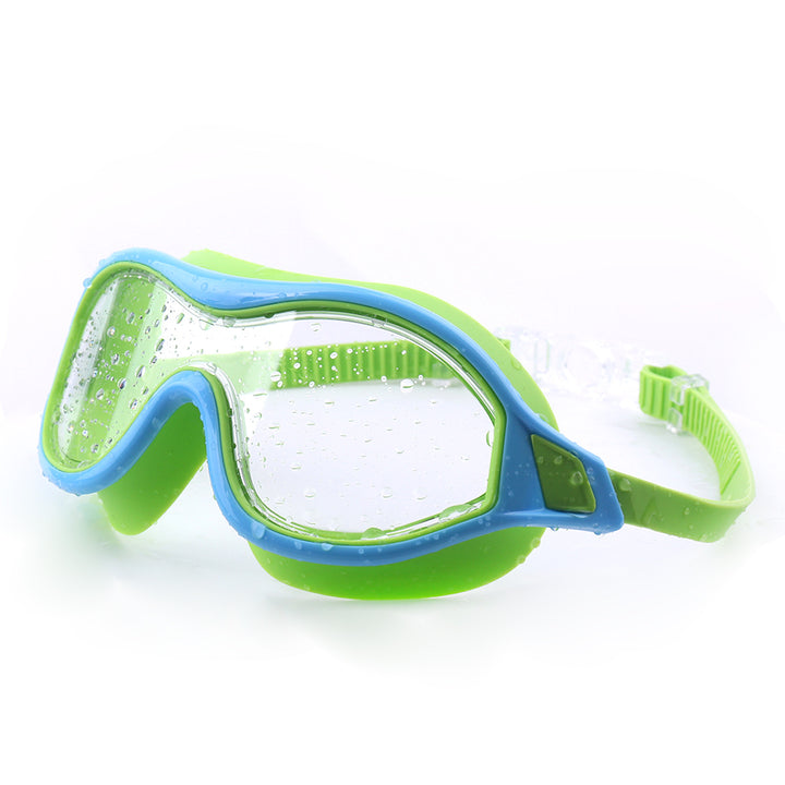 Powerful swim mask with wide lenses and anti-fog coating Stornfield