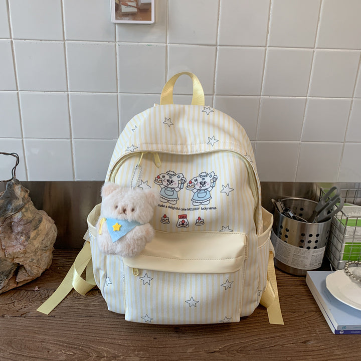 Backpack with Colorful Animal Design and Practical Compartments Stornfield