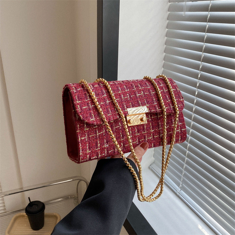 Elegant Textured Clutch Handbag