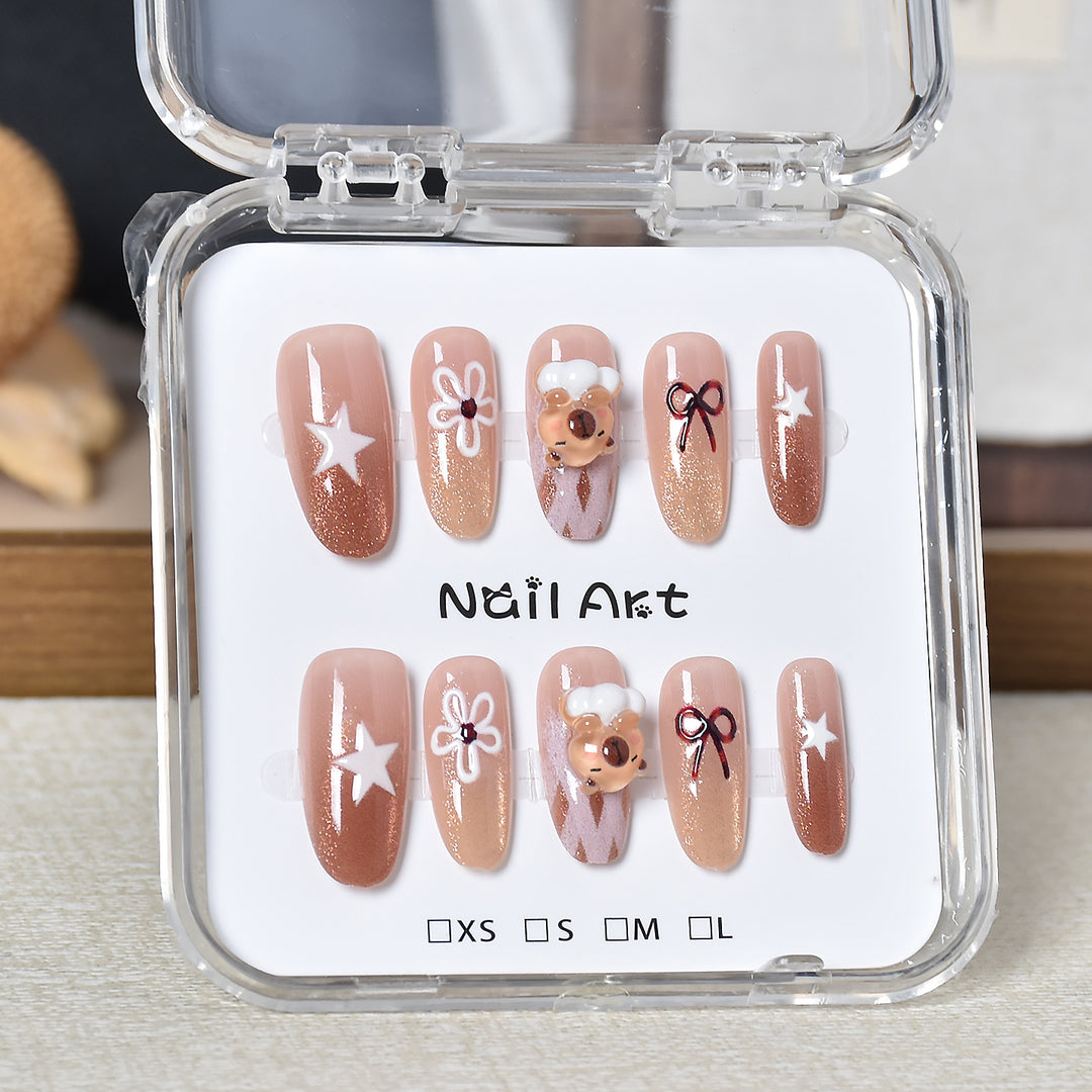 Premium Glamorous Press-On Nail Extensions Stornfield