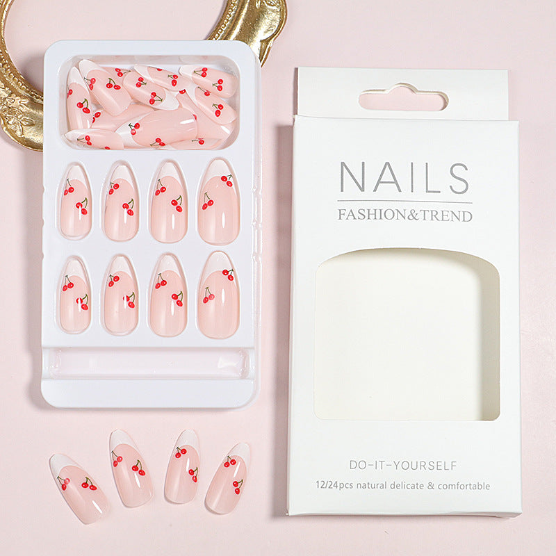 Artistic Cherry Blossom Press-On Nails Stornfield