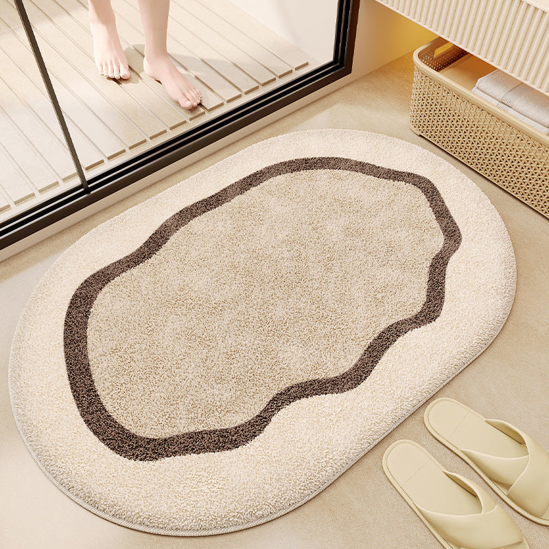 Artistic Plush Bath Mat