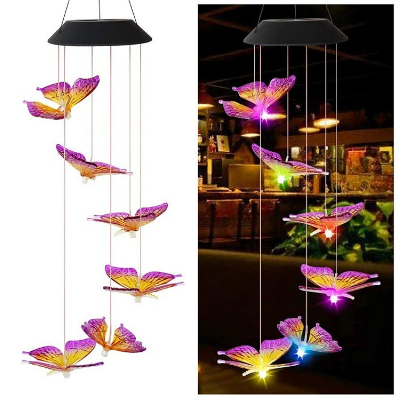 Decorative Flamingo Hanging Mobile Wind Chime Garden Ornament Stornfield
