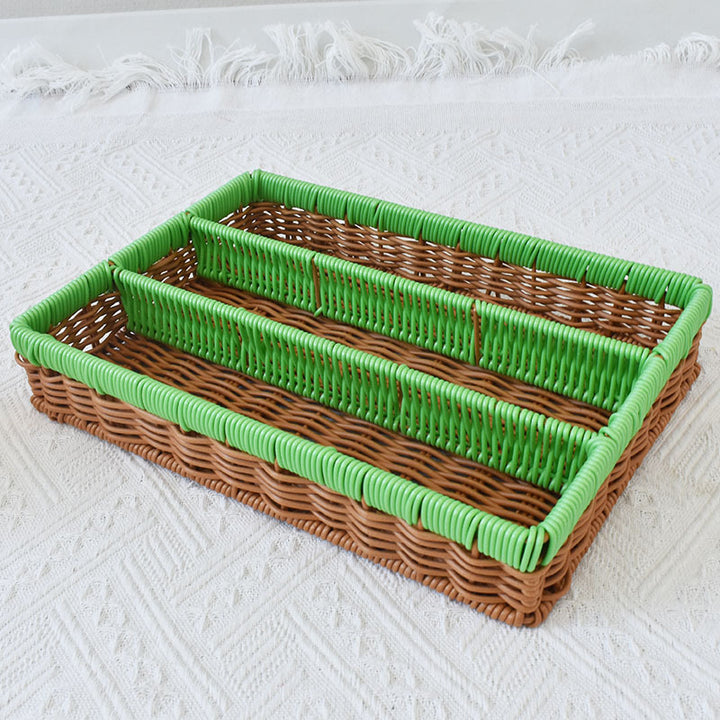 Multi-Tiered Woven Storage Tray Stornfield
