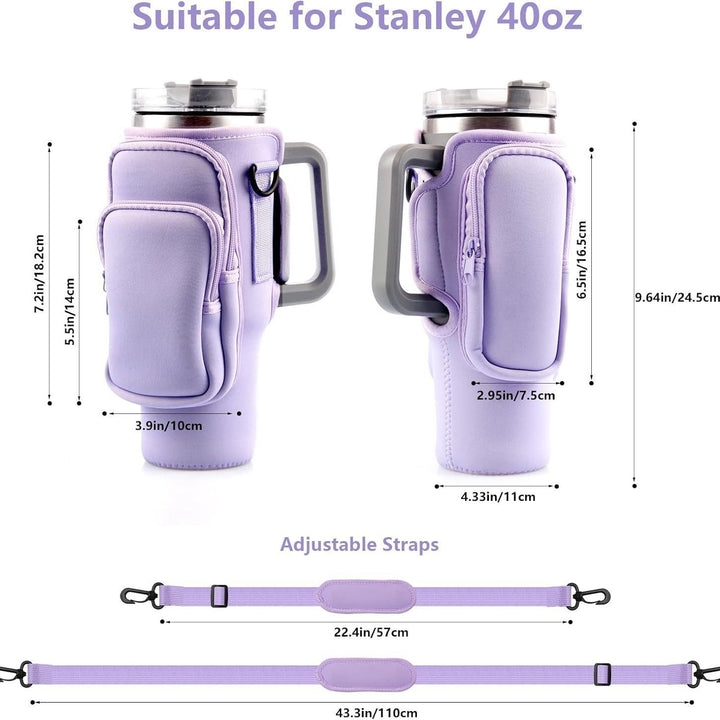 Unisex Portable Drink Container with Multifunctional Compartments Stornfield