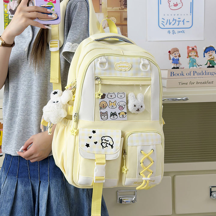Cute Animal Print School Backpack Stornfield