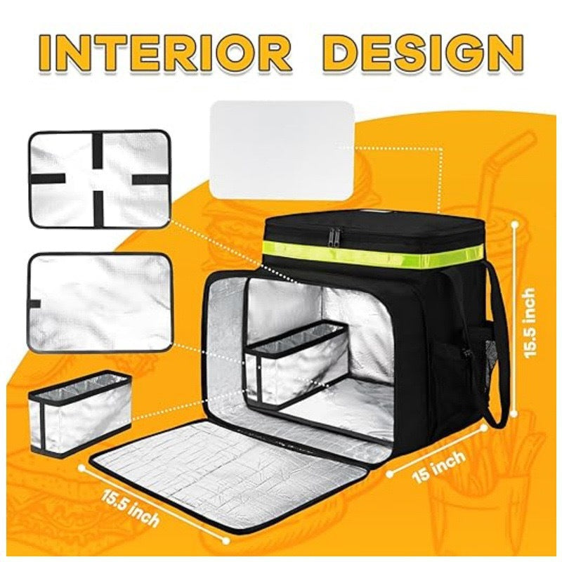 Women Multi-functional Cooler Bag with Integrated Insulation and Compartments Stornfield