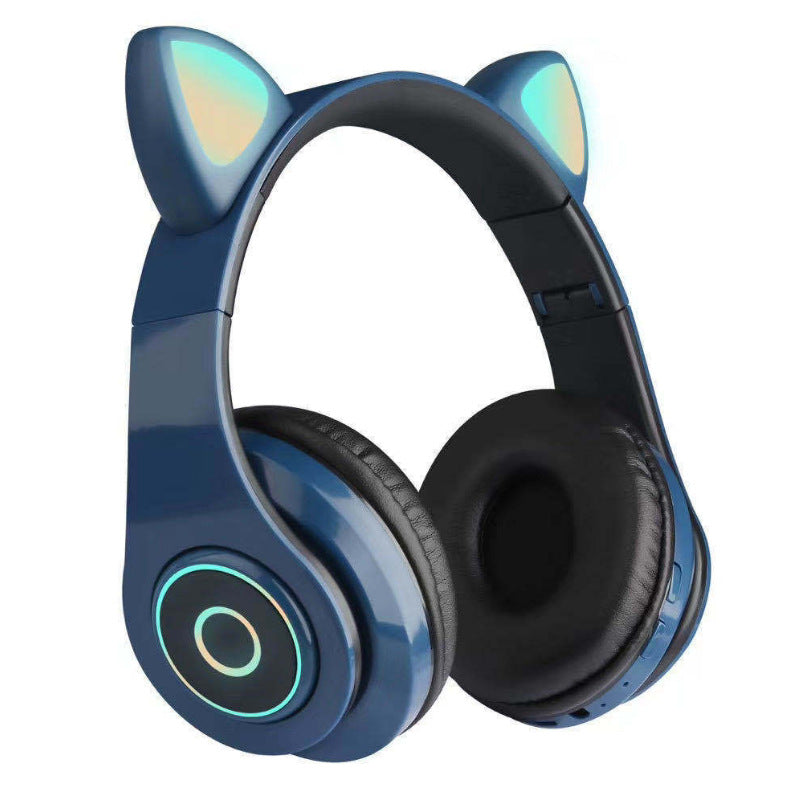 Wireless Over-Ear Headphones with Rgb Light Effects Stornfield