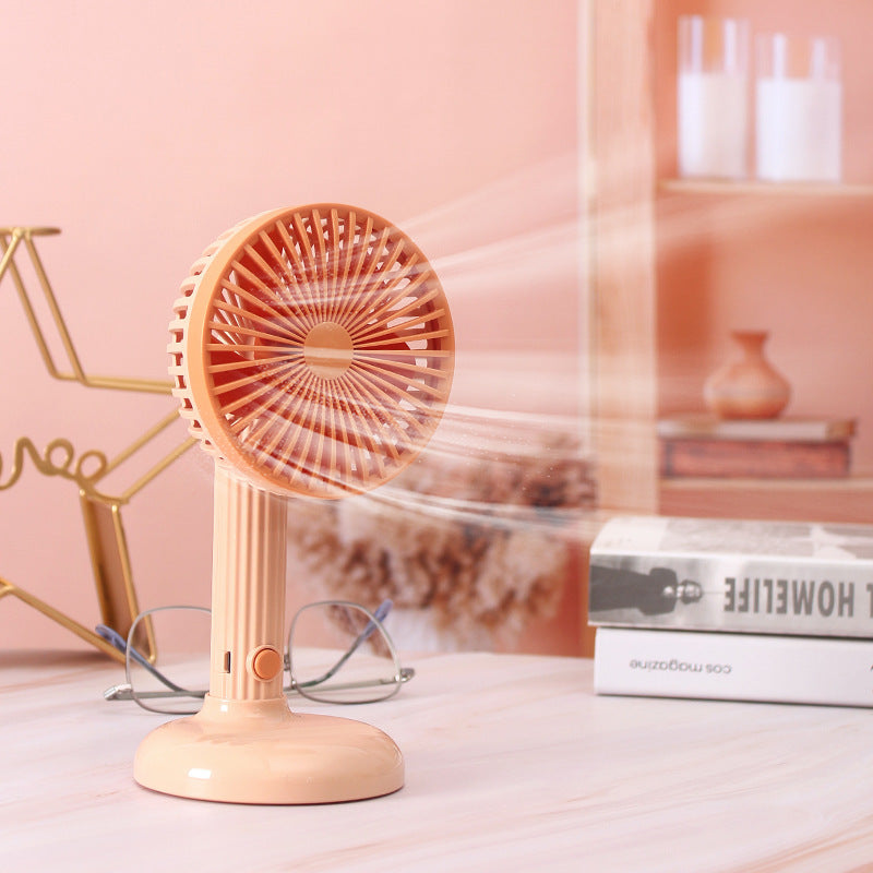 Women Portable Desk Fan with Adjustable Tilt Angle Stornfield