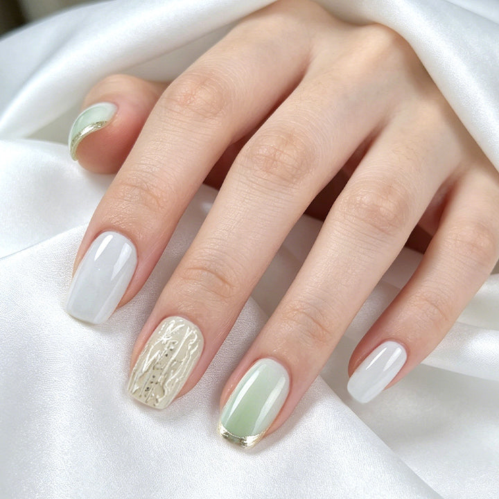 Artistic Gel Nail Design Set Stornfield