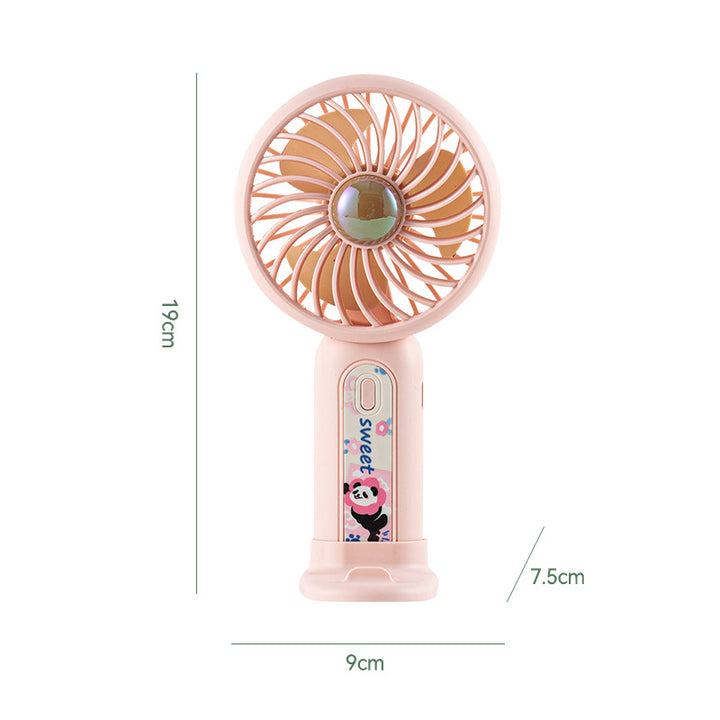 Women's Portable Mini Fan with Cute Panda Design Stornfield