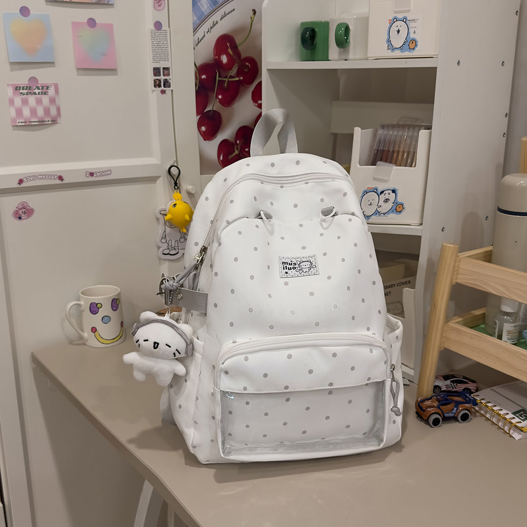 Polka Dot Design Backpack Stornfield