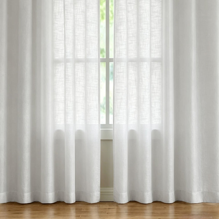 Sheer Linen Window Curtains Stornfield