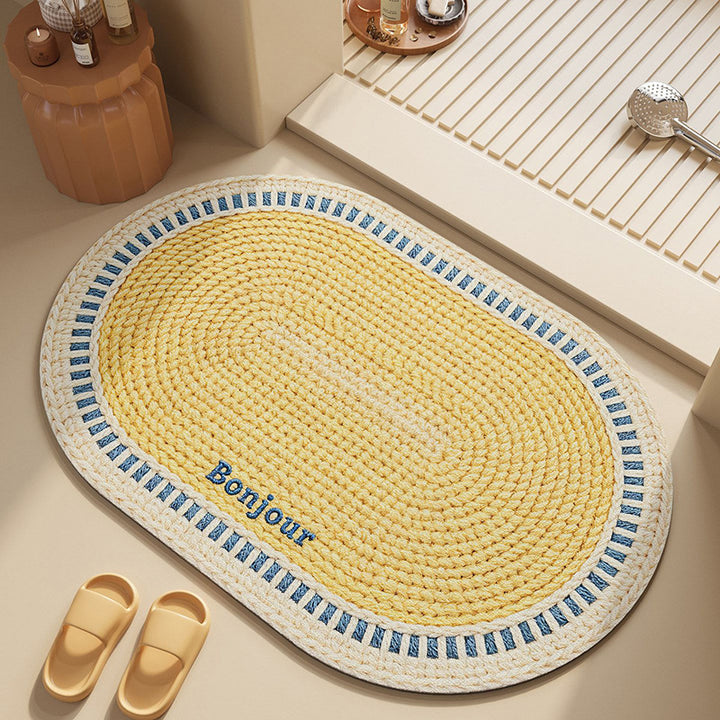 Eco-Friendly Crochet Bath Rug