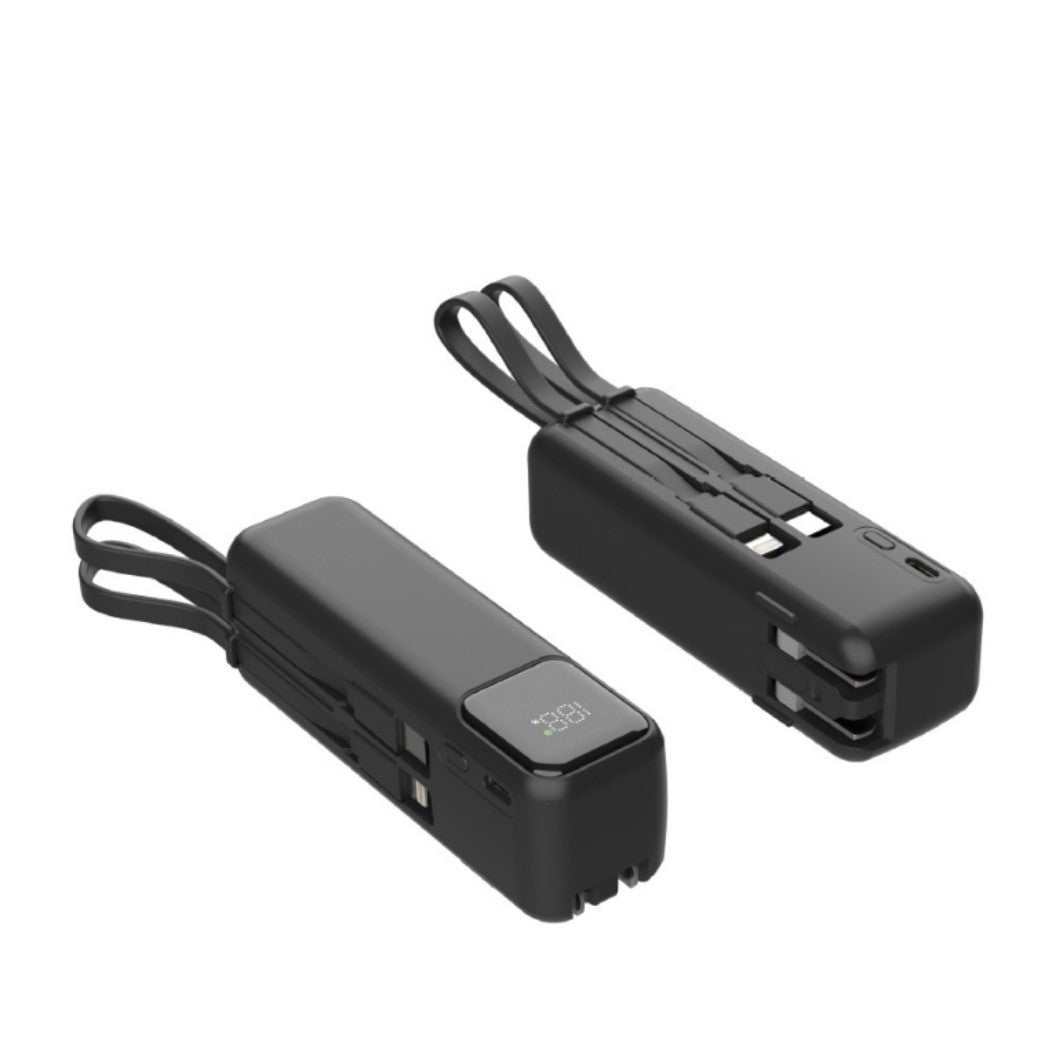Portable power bank with integrated wireless charging function and LCD display Stornfield