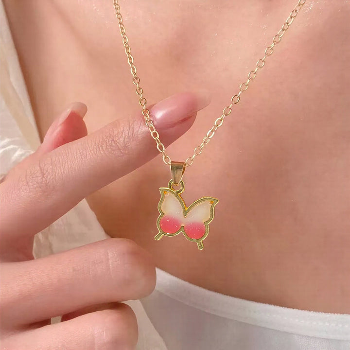 Butterfly Pendant Necklace Stornfield